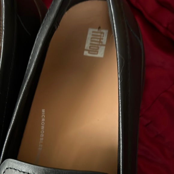 Black Leather Loafers - Picture 2 of 5